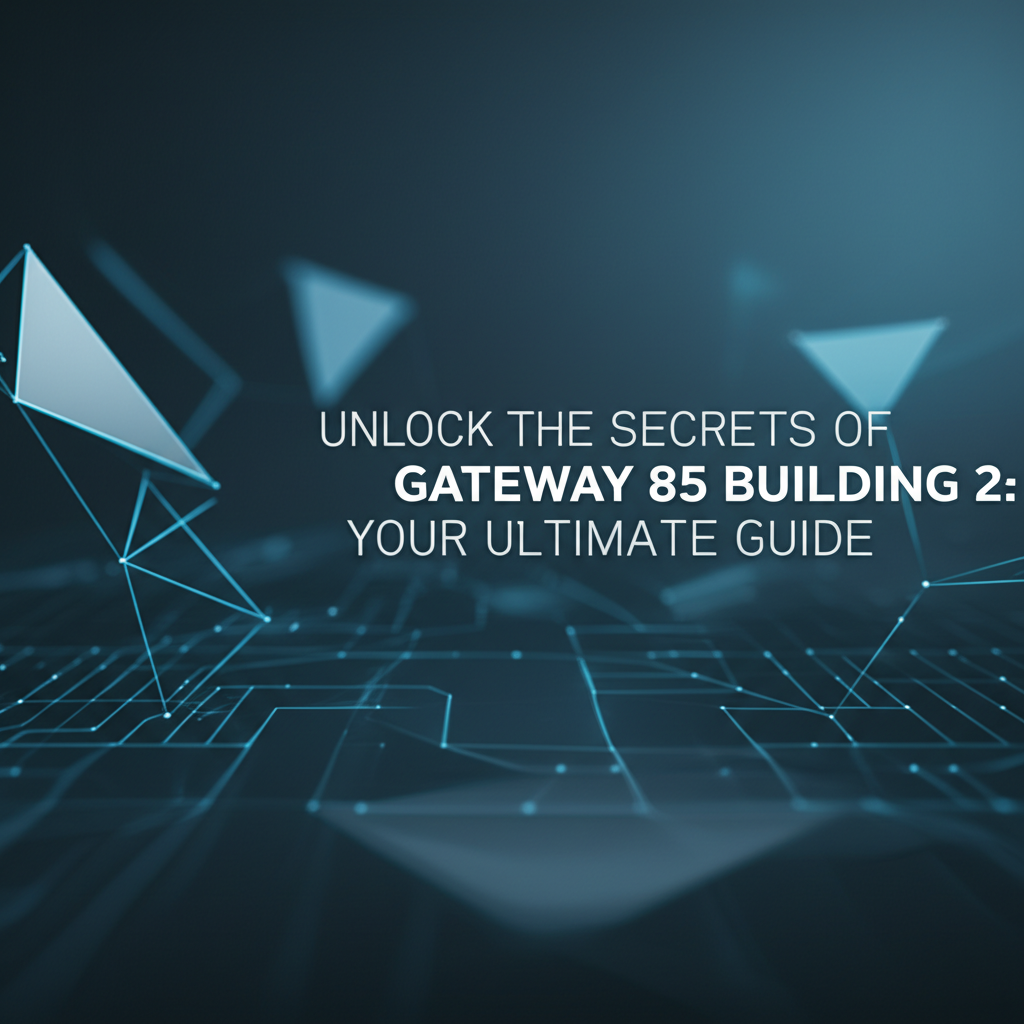 Unlock the Secrets of Gateway 85 Building 2 Your Ultimate Guide