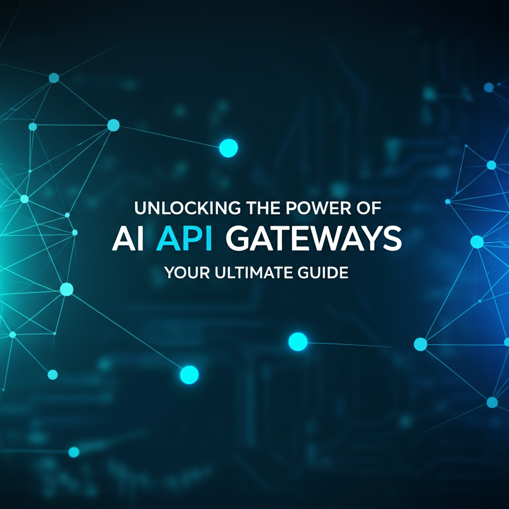 Intelligent Api Unlocking the Power of AI API Gateways: Your Ultimate Guide
