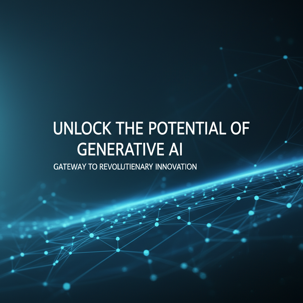 Unlock the Potential of Generative AI: Gateway to Revolutionary Innovation