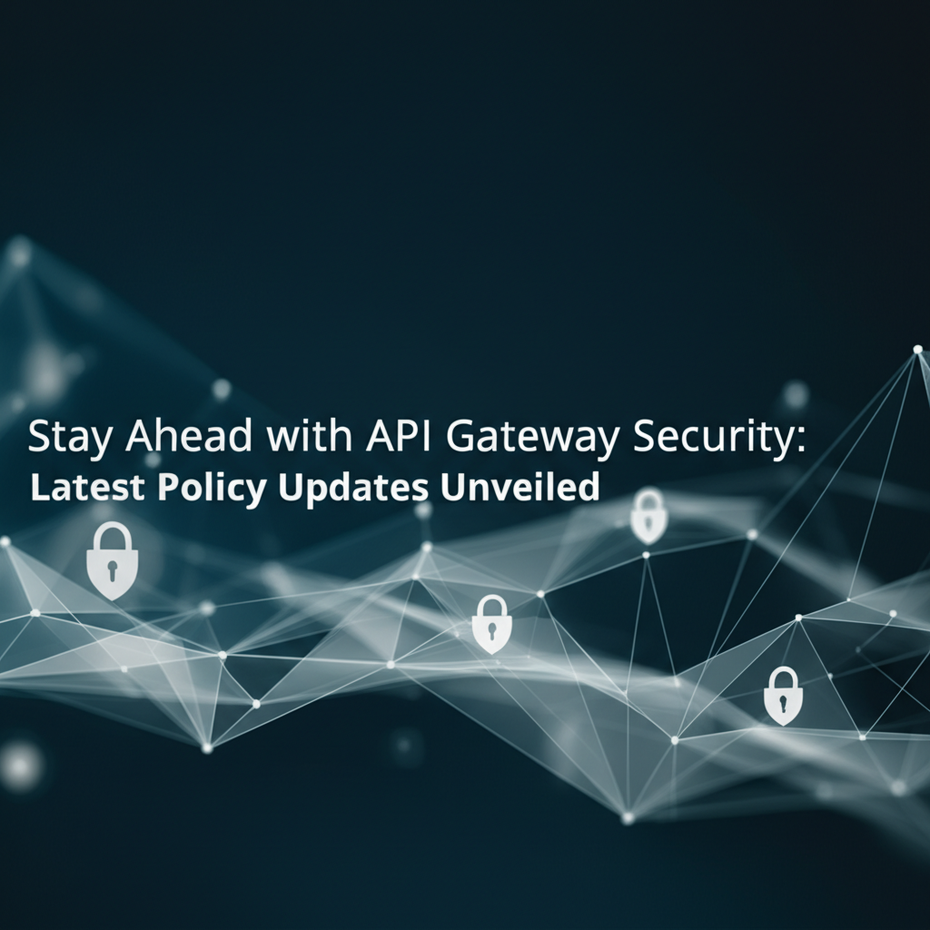 Stay Ahead with API Gateway Security: Latest Policy Updates Unveiled