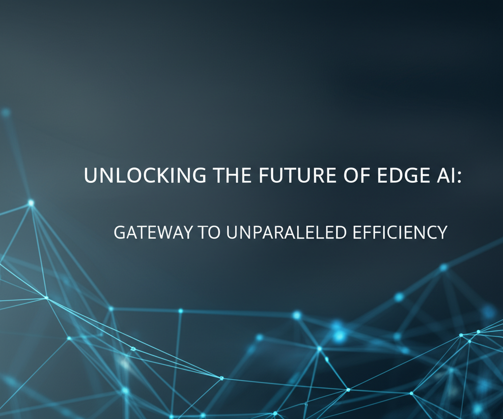 Unlocking the Future of Edge AI: Gateway to Unparalleled Efficiency