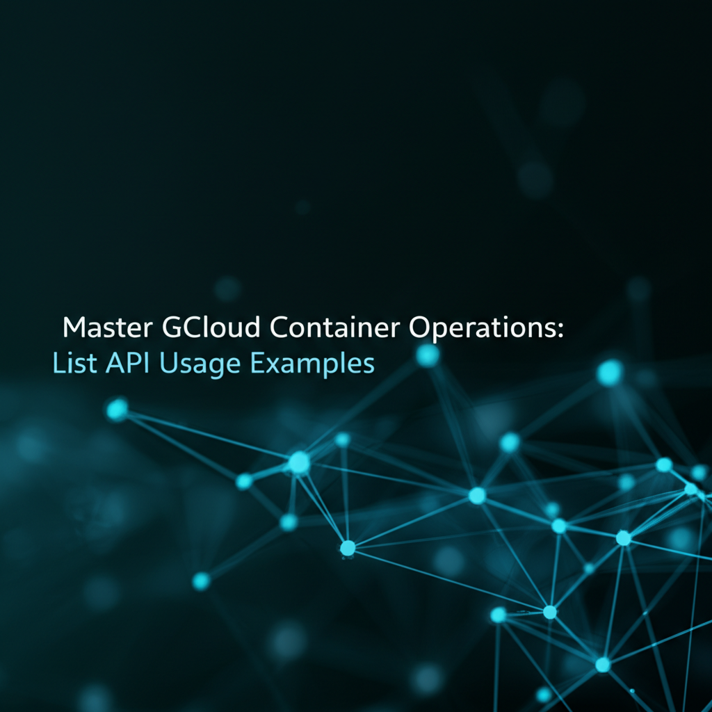 Master GCloud Container Operations: List API Usage Examples