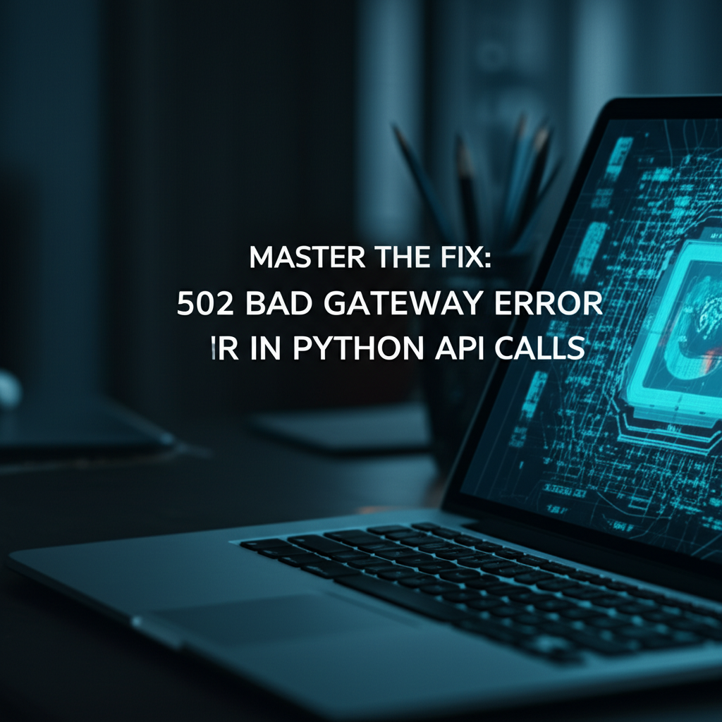 Master the Fix: 502 Bad Gateway Error in Python API Calls