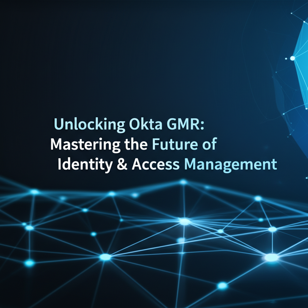 Unlocking Okta GMR: Mastering the Future of Identity &amp; Access Management