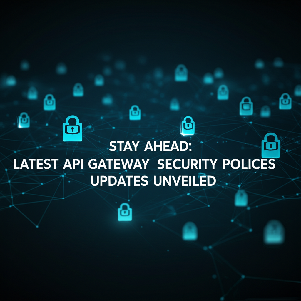 Stay Ahead: Latest API Gateway Security Policy Updates Unveiled