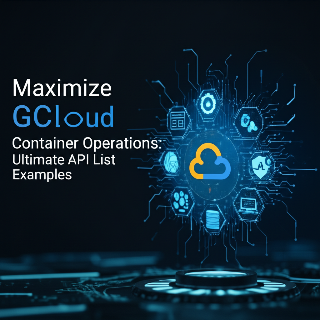 Maximize GCloud Container Operations: Ultimate API List Examples