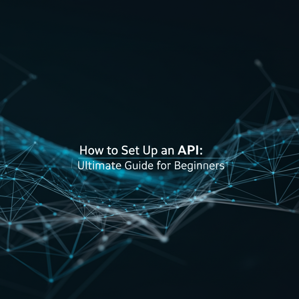 How to Set Up an API: Ultimate Guide for Beginners