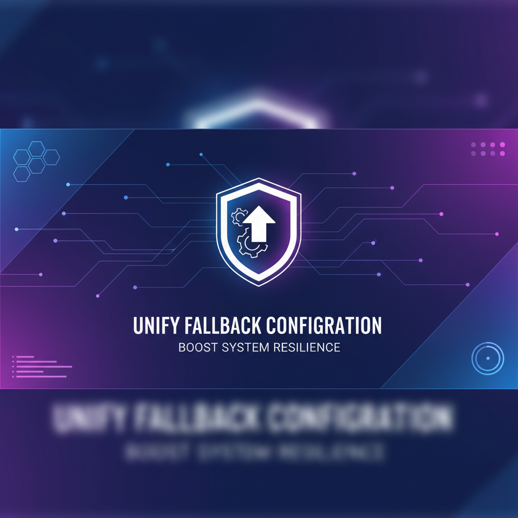 Unify Fallback Configuration: Boost System Resilience