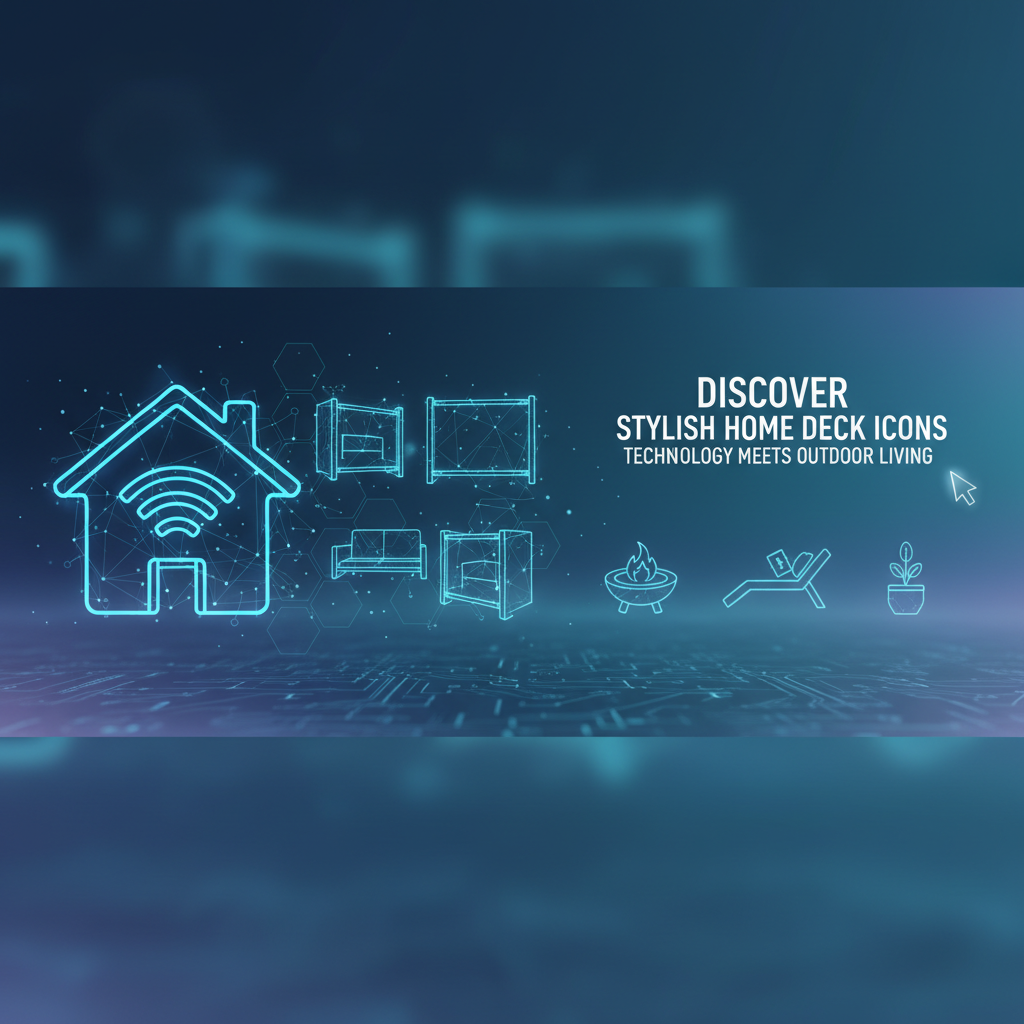Discover Stylish Home Deck Icons