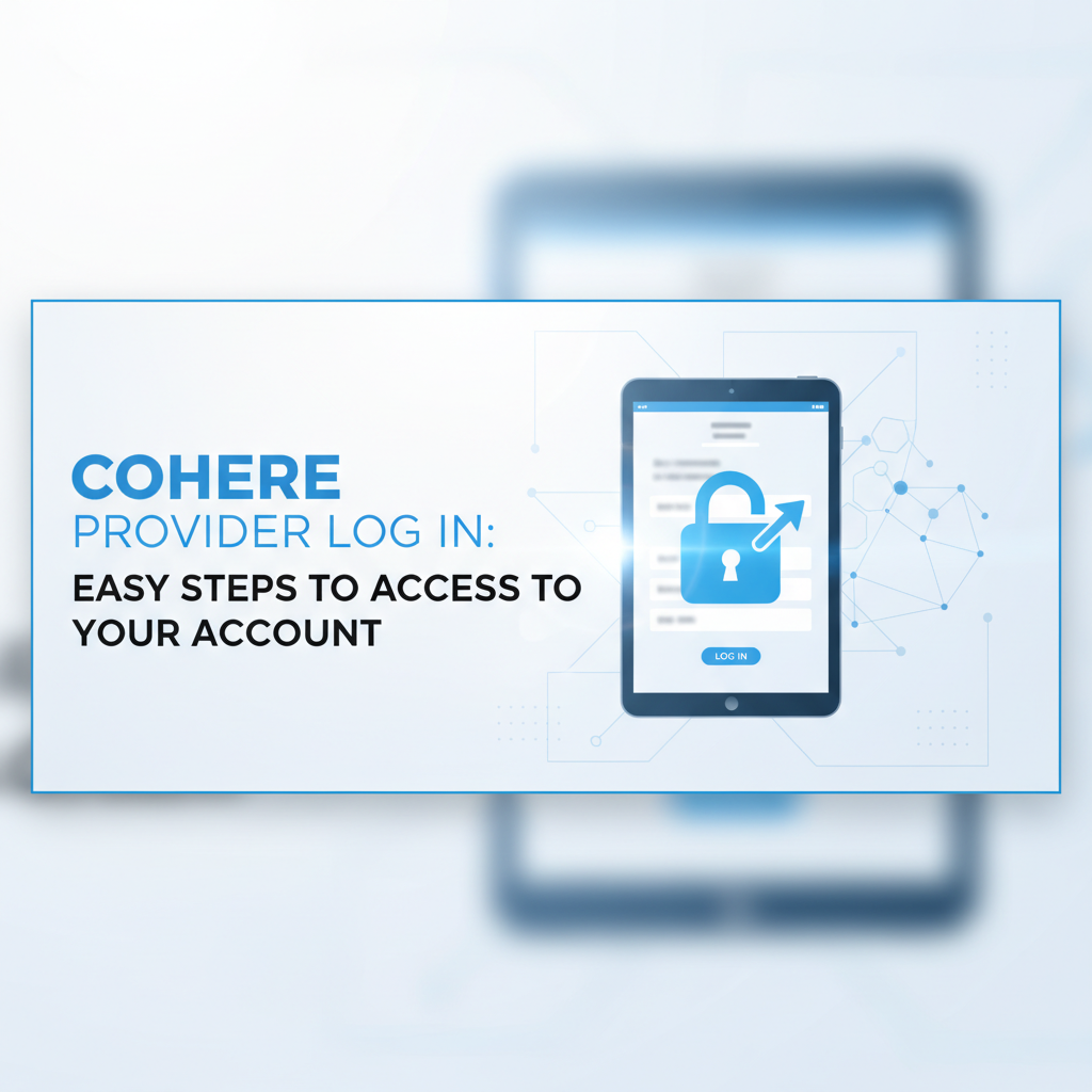 Cohere Provider Log In: Easy Steps to Access Your Account