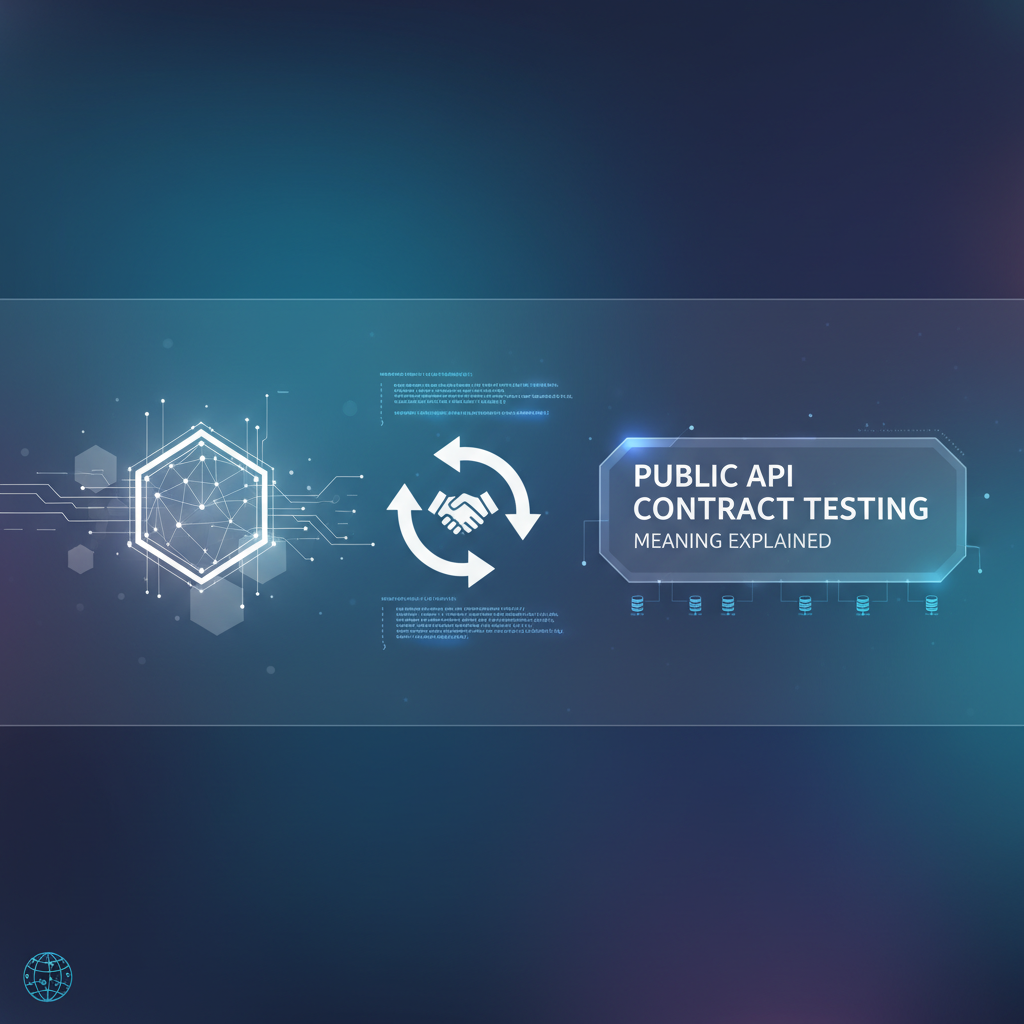 Public API Contract Testing: Meaning Explained