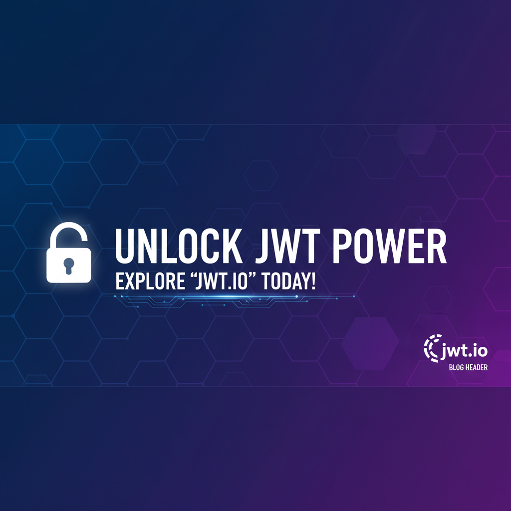 Unlock JWT Power: Explore `jwt.io` Today!
