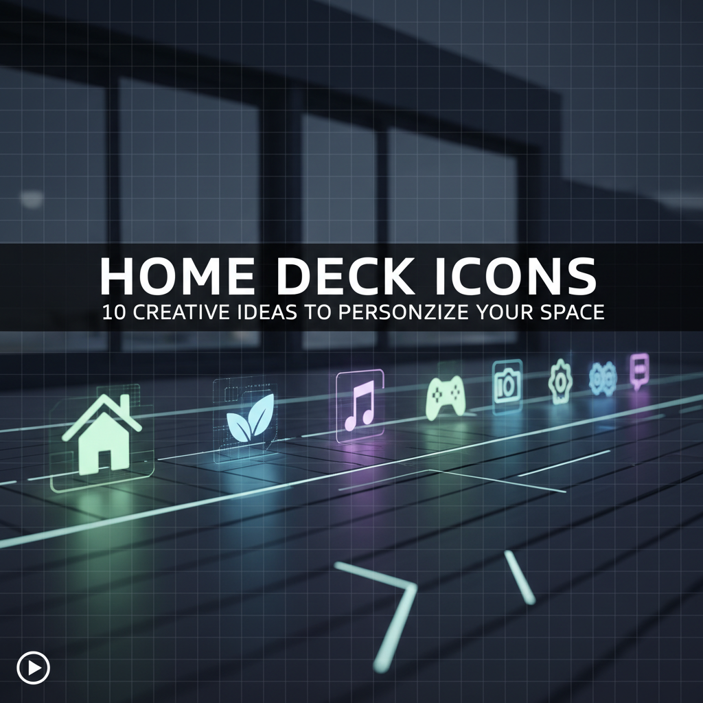 Home Deck Icons: 10 Creative Ideas to Personalize Your Space