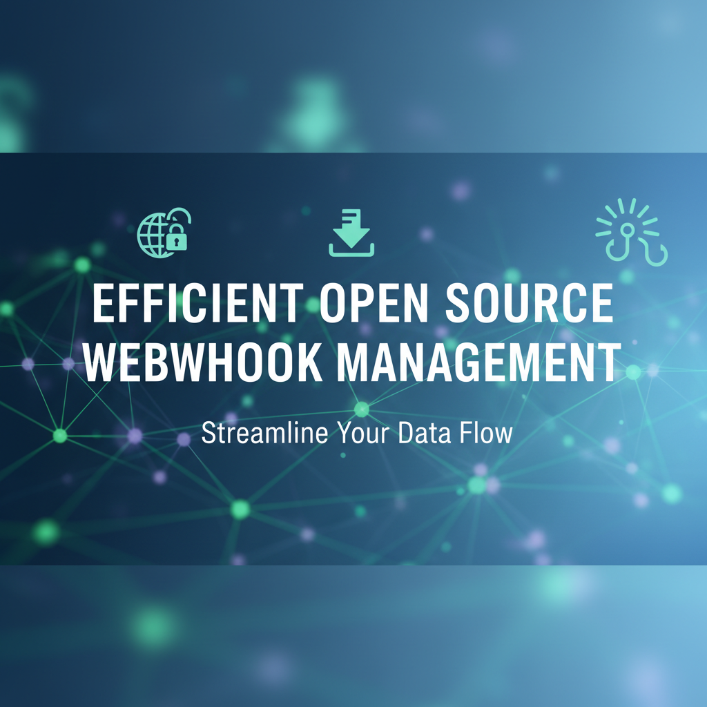 Efficient Open Source Webhook Management