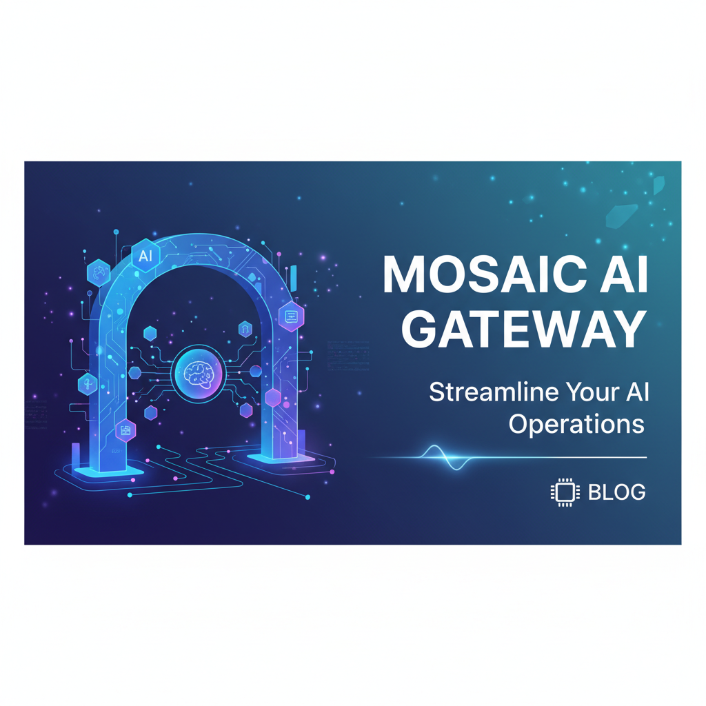 Mosaic AI Gateway: Streamline Your AI Operations
