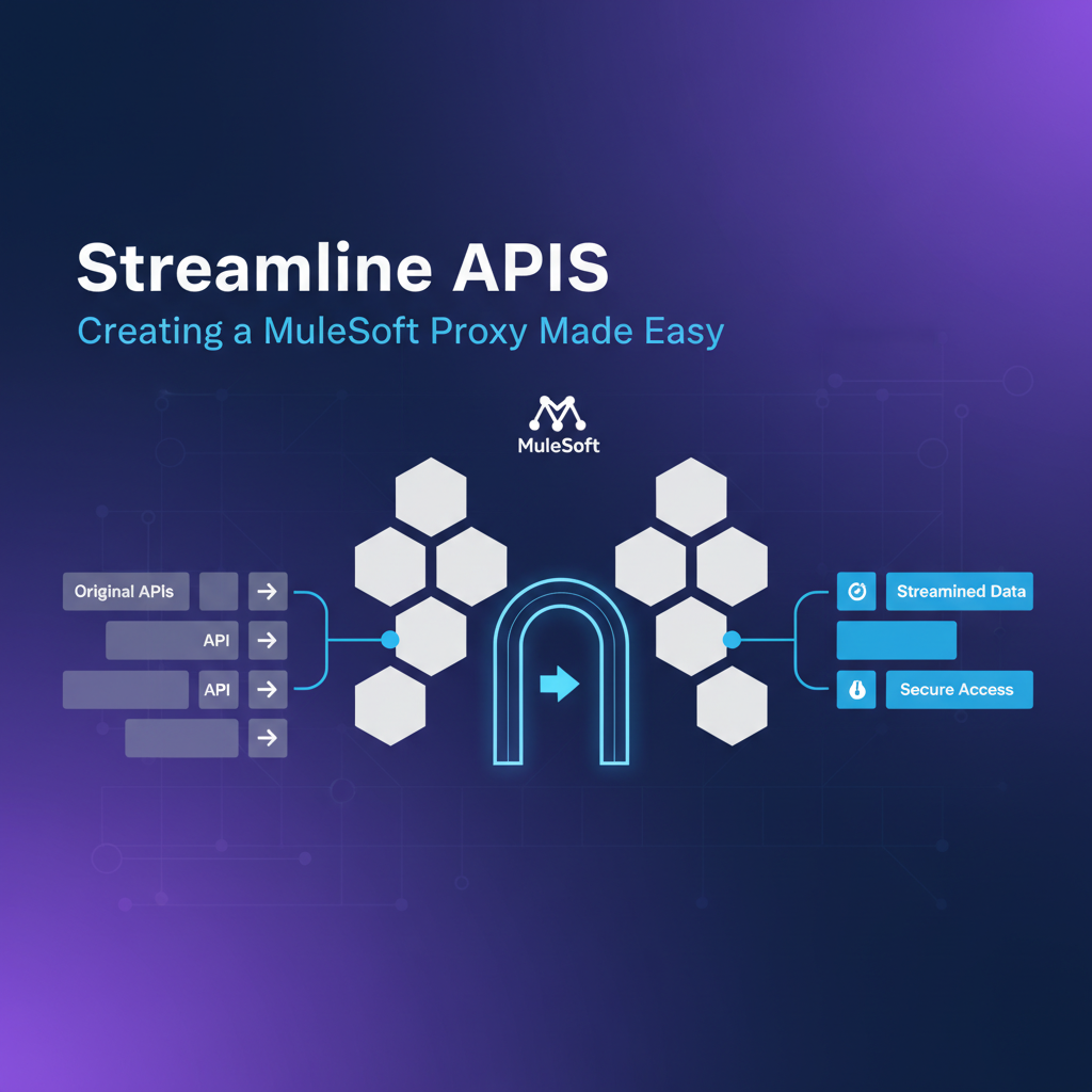 Streamline APIs: Creating a MuleSoft Proxy Made Easy