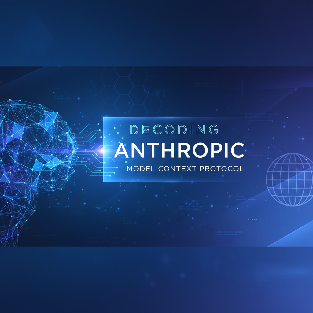 Decoding the Anthropic Model Context Protocol