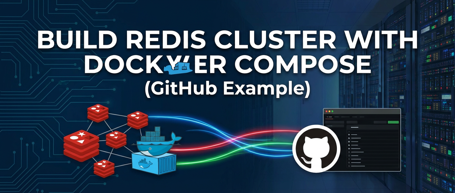 Build Redis Cluster with Docker Compose (GitHub Example)