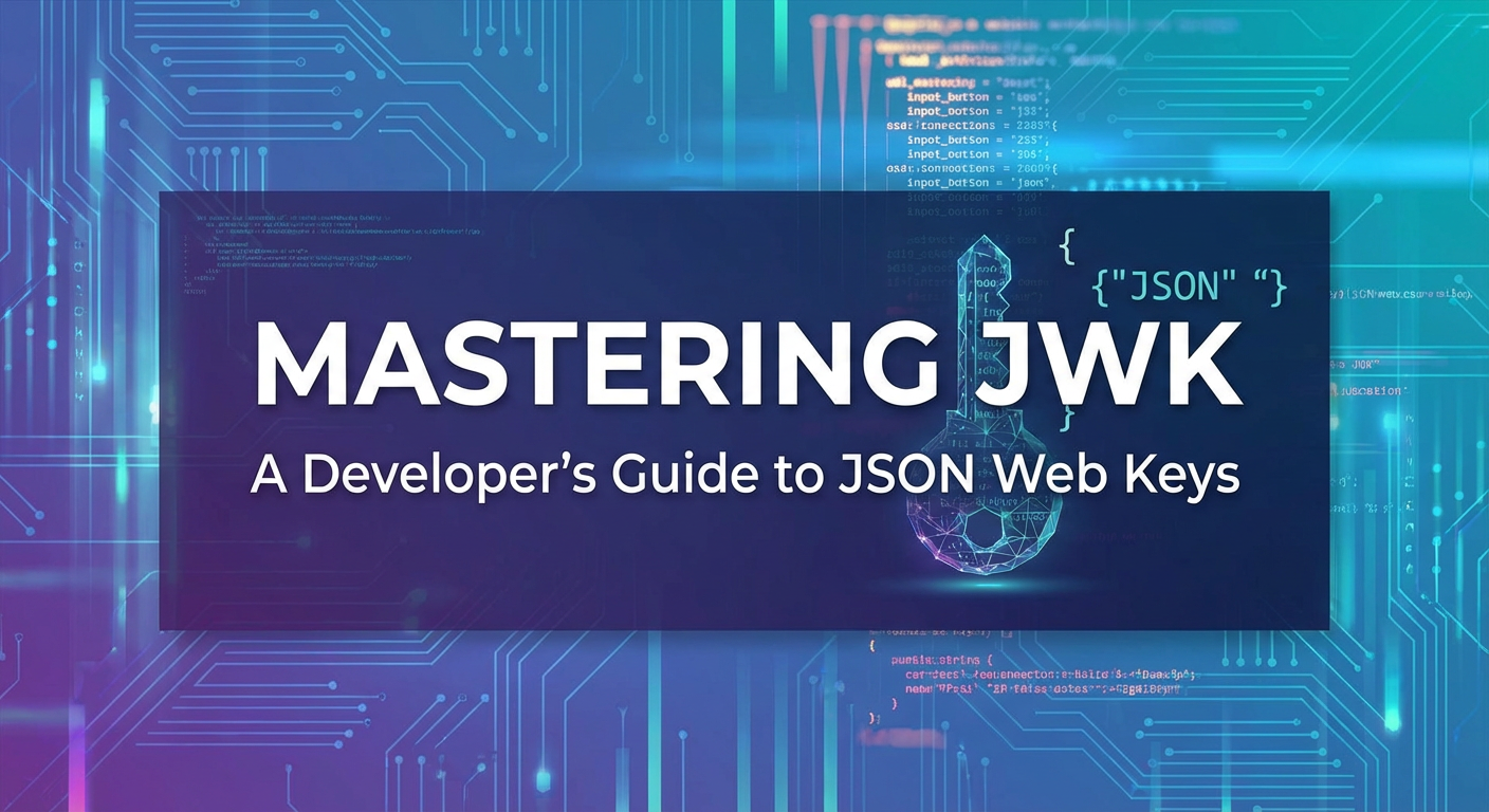 Web Key Mastering JWK: A Developer's Guide to JSON Web Keys
