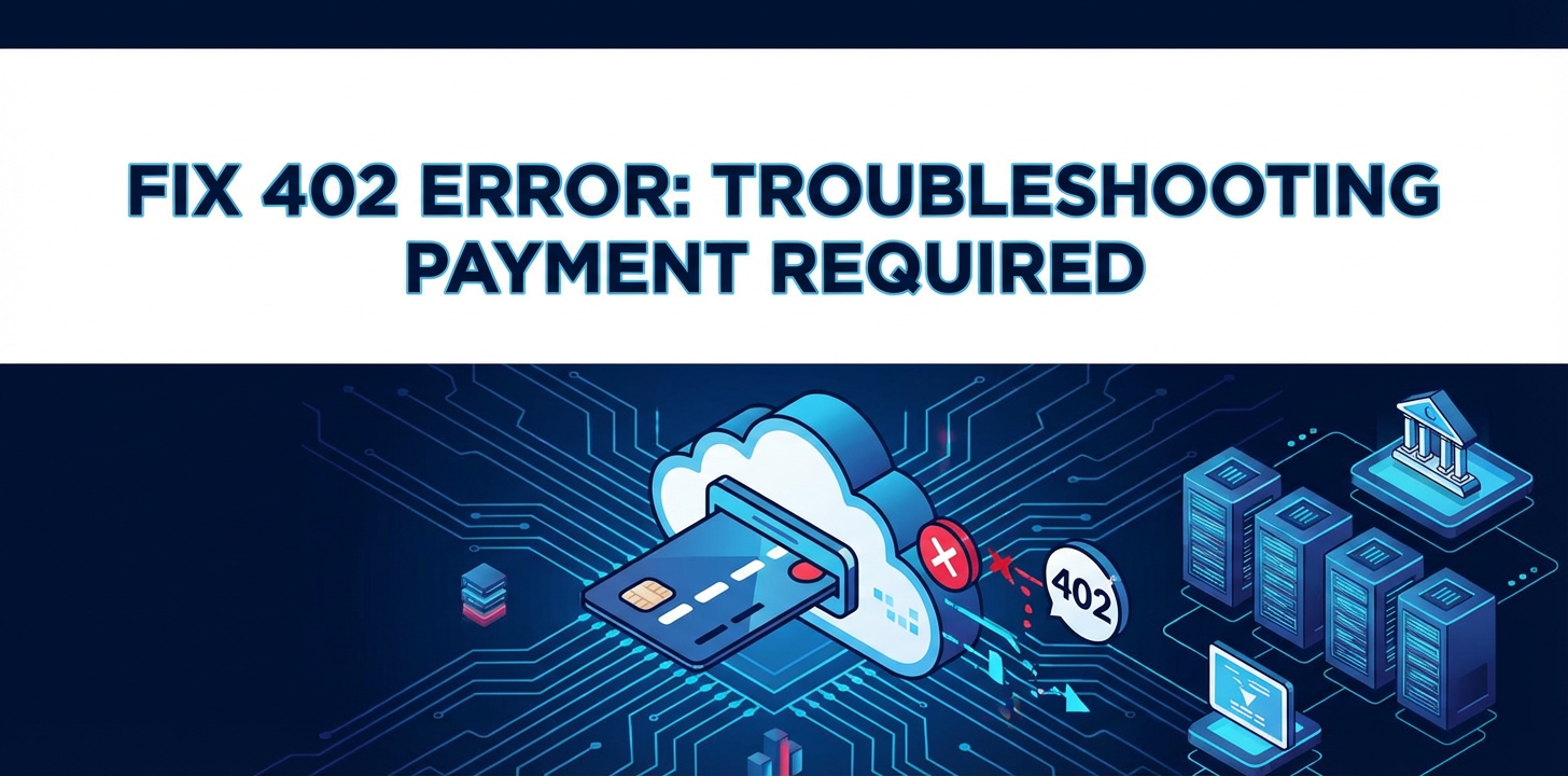Fix 402 Error: Troubleshooting Payment Required