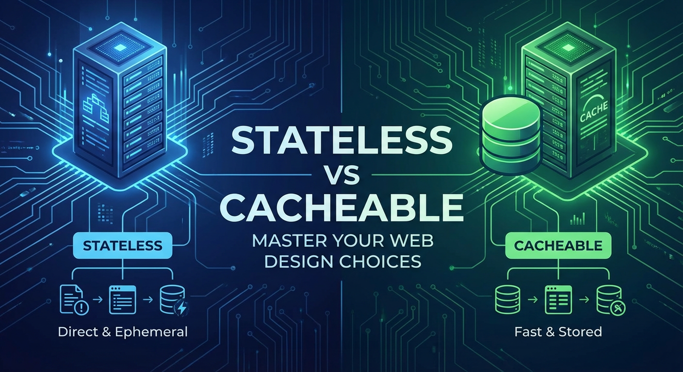 Stateless vs Cacheable: Master Your Web Design Choices