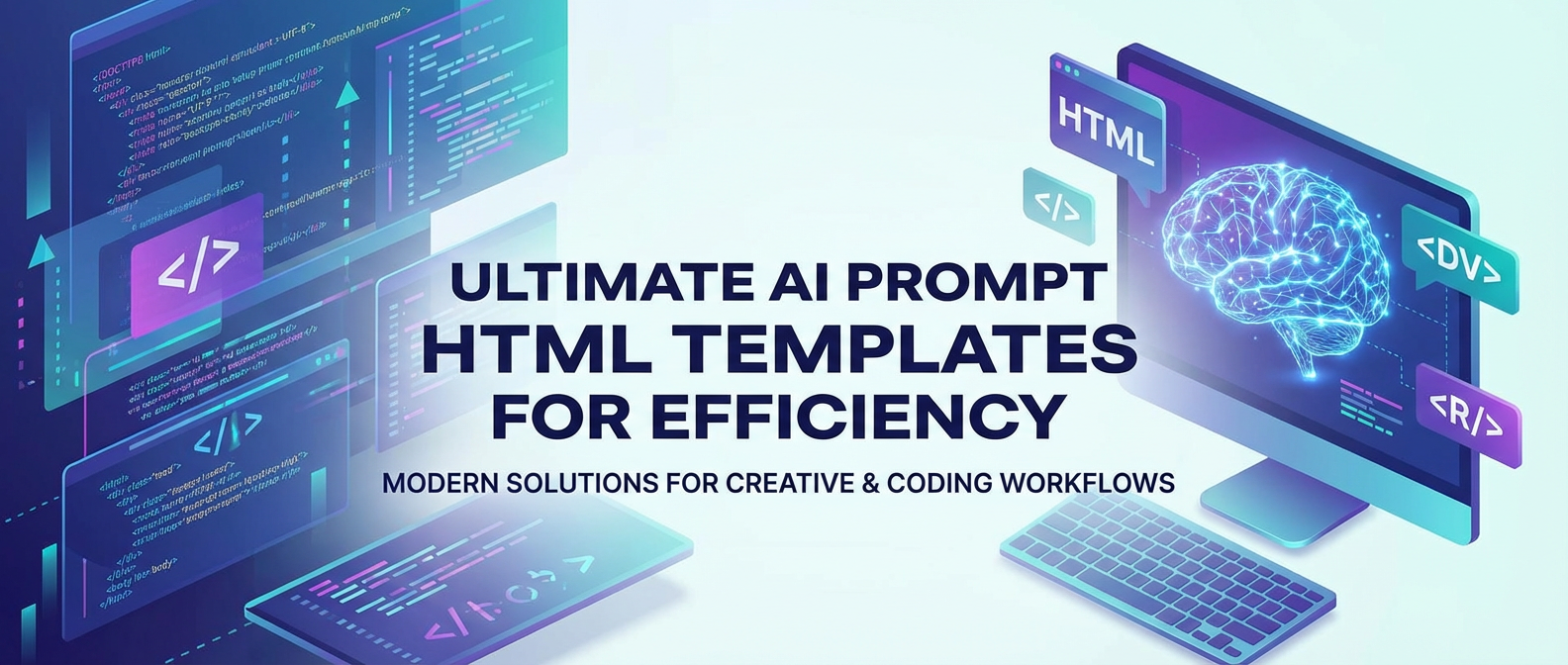 Ultimate AI Prompt HTML Templates for Efficiency