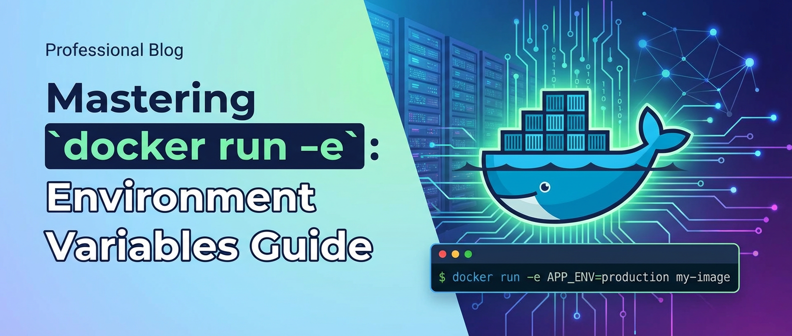 Mastering `docker run -e`: Environment Variables Guide