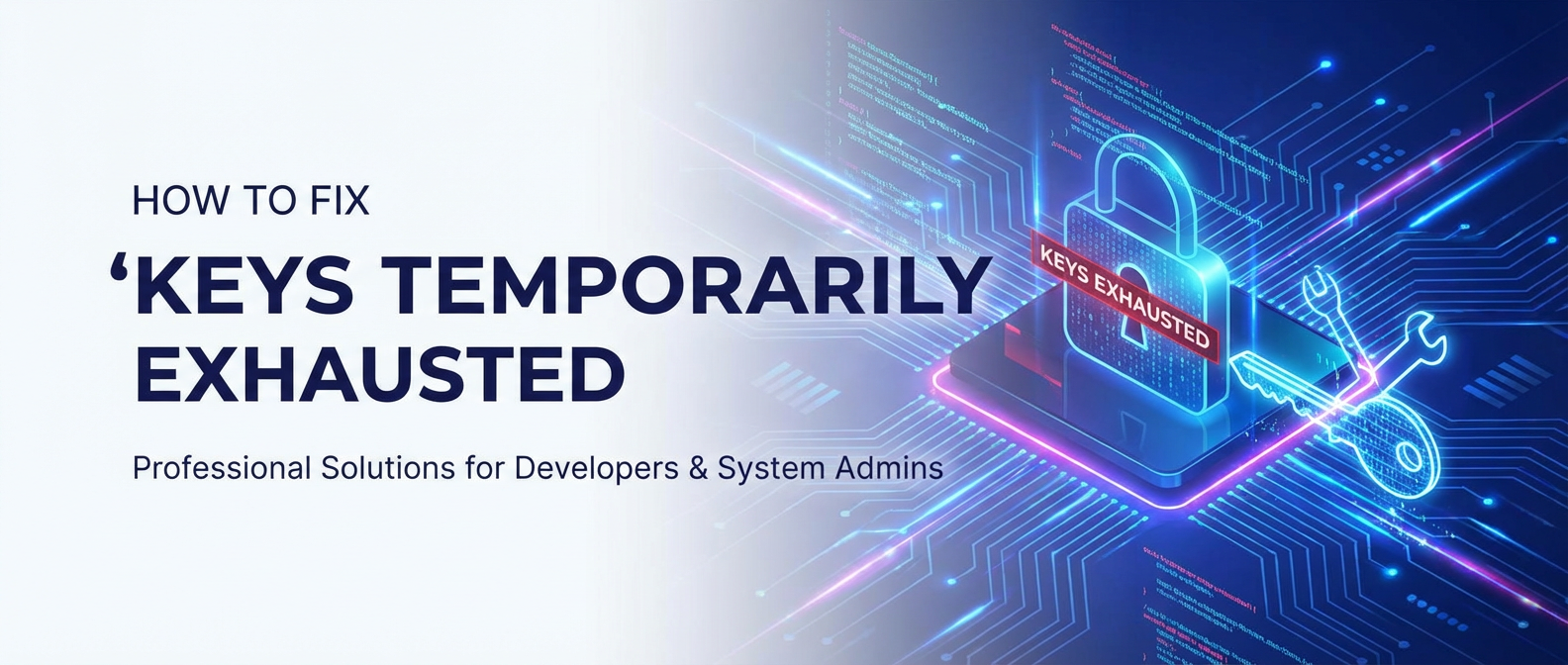 How to Fix 'Keys Temporarily Exhausted' Errors