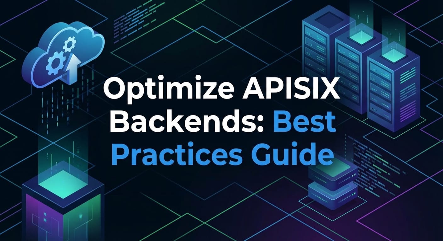 Optimize APISIX Backends: Best Practices Guide