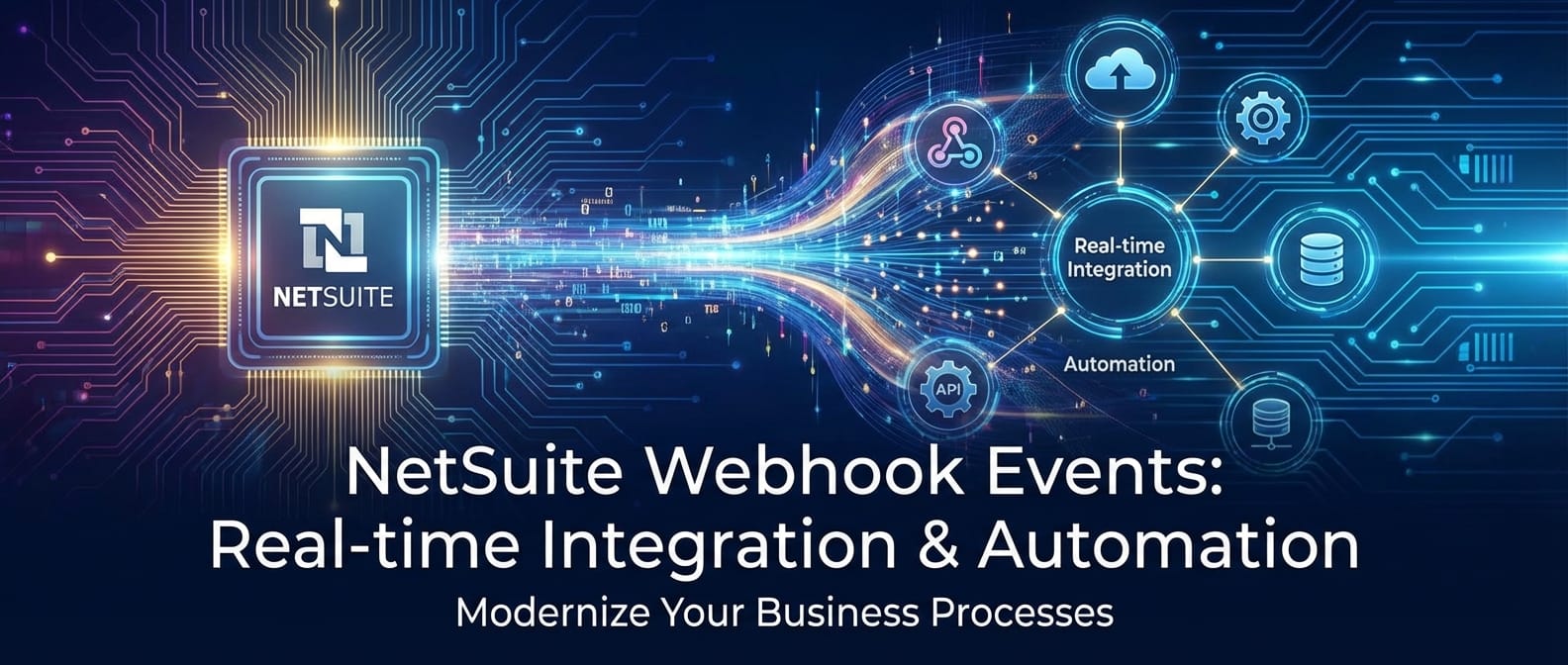 NetSuite Webhook Events: Real-time Integration & Automation
