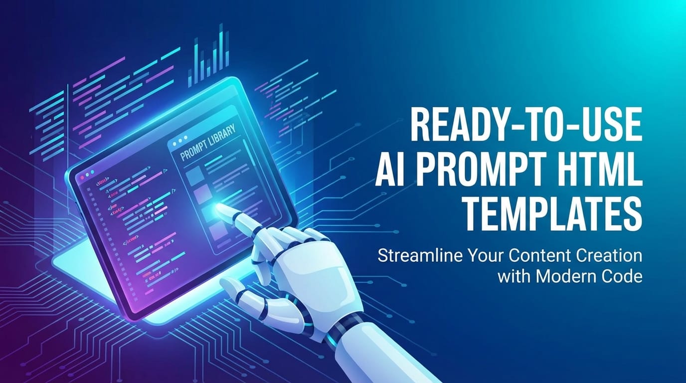 Ready-to-Use AI Prompt HTML Templates