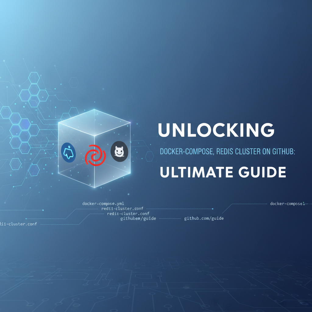 Unlocking Docker-Compose, Redis Cluster on GitHub: Ultimate Guide
