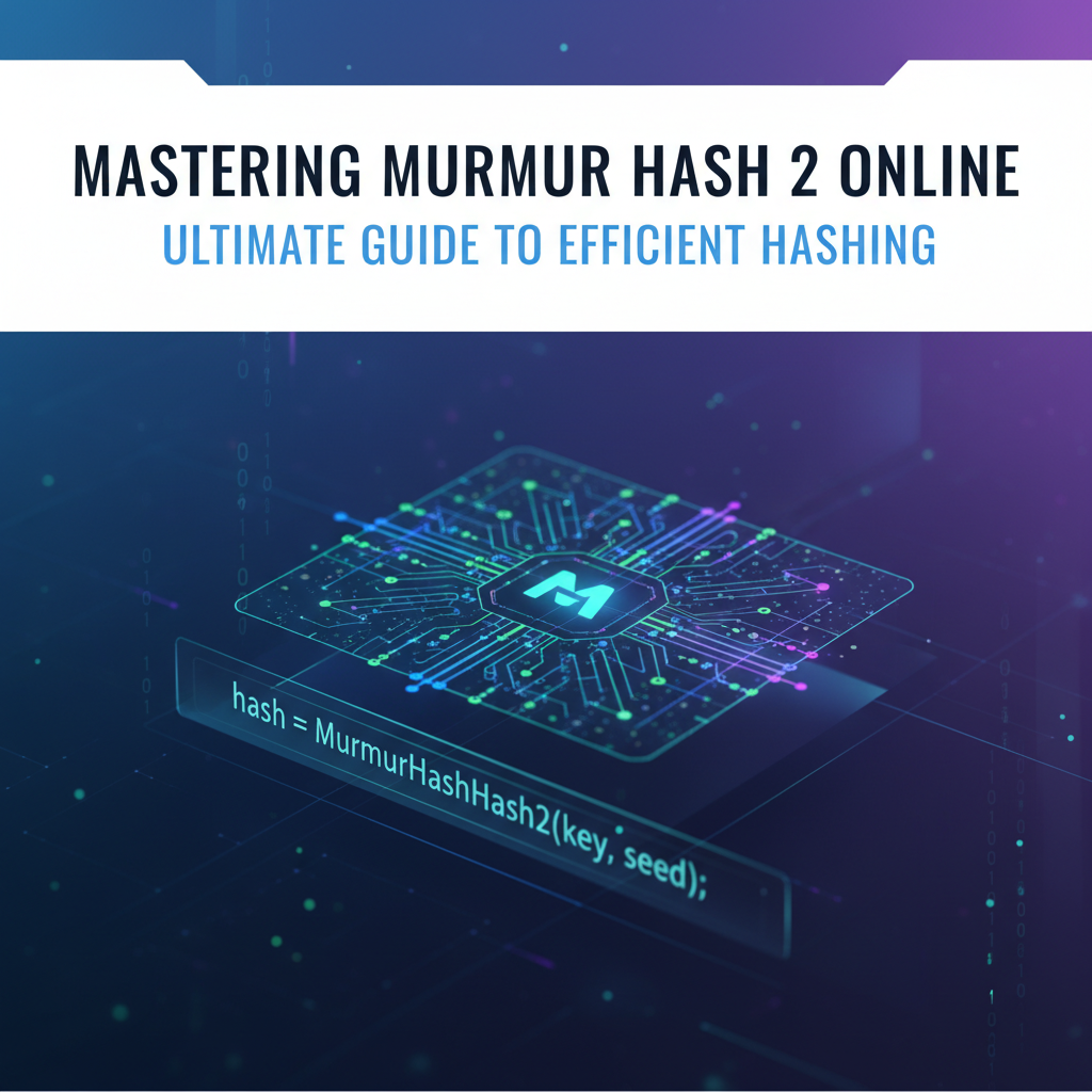 Mastering Murmur Hash 2 Online: Ultimate Guide to Efficient Hashing