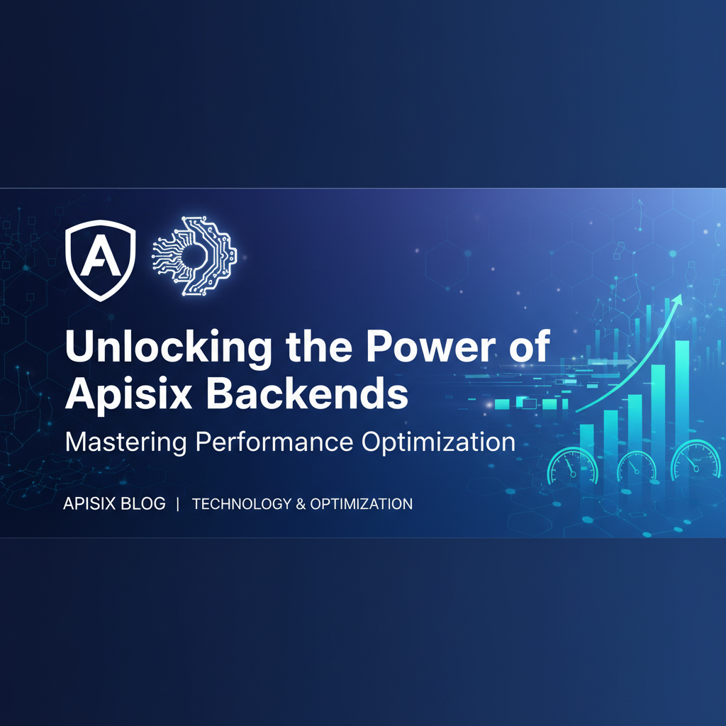 Unlocking the Power of Apisix Backends: Mastering Performance Optimization