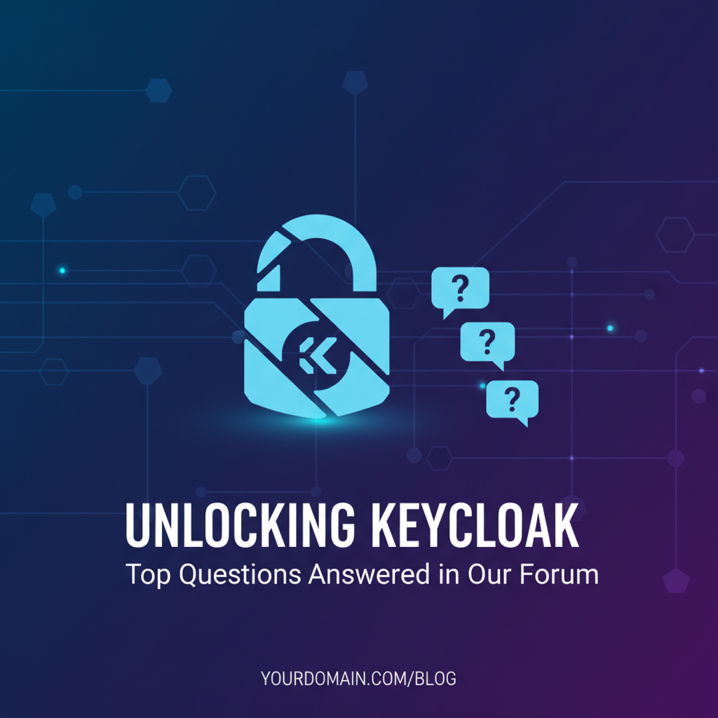 Unlocking Keycloak: Top Questions Answered in Our Forum