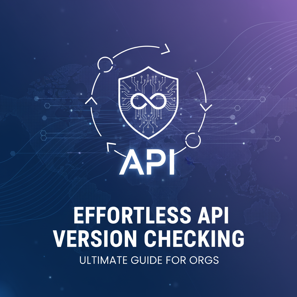 Effortless API Version Checking: Ultimate Guide for Orgs