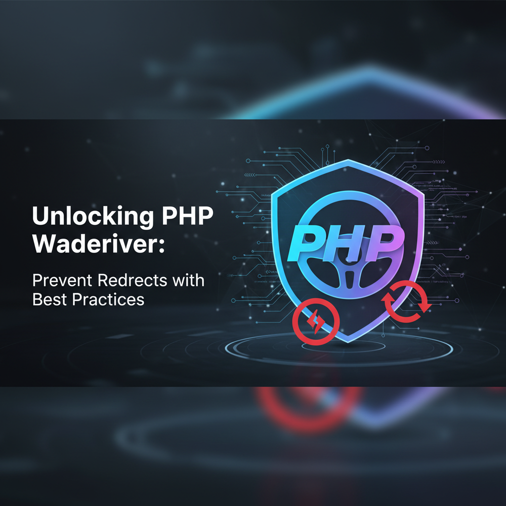 Unlocking PHP WebDriver: Prevent Redirects with Best Practices