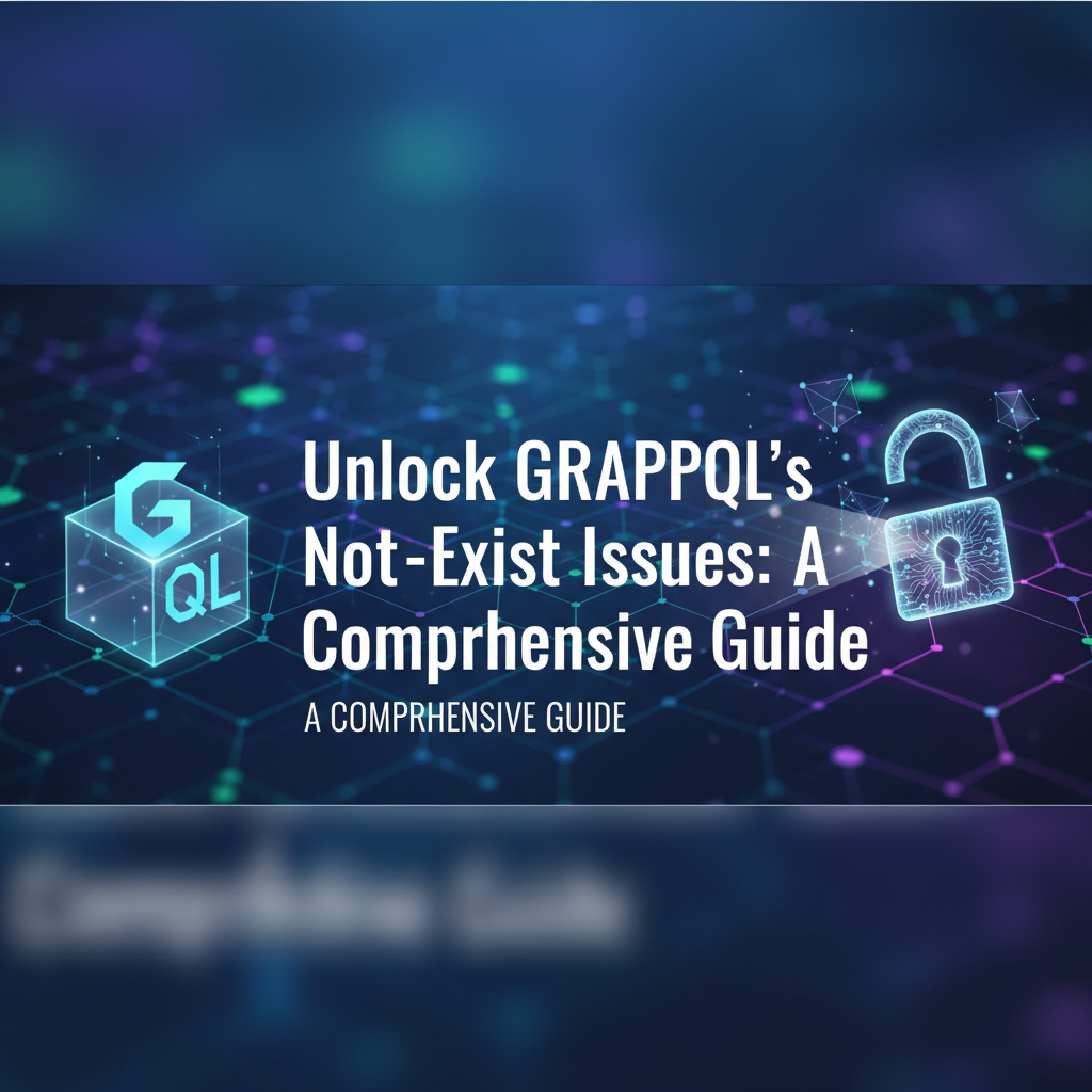 Unlock GraphQL's Not-Exist Issues: A Comprehensive Guide