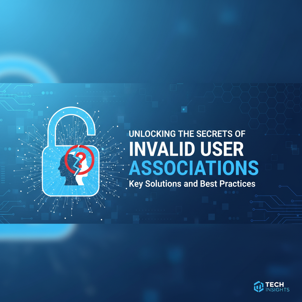 Unlocking the Secrets of Invalid User Associations: Key Solutions and Best Practices
