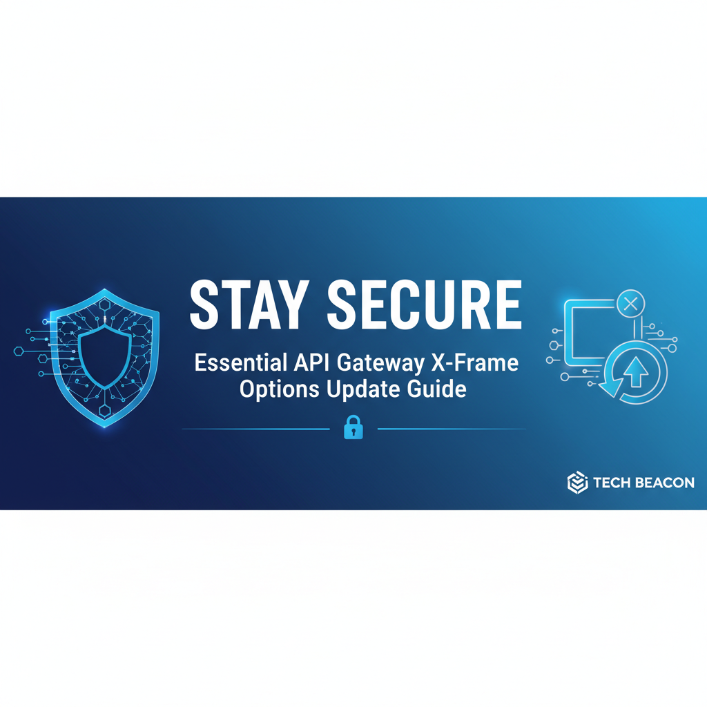 Stay Secure: Essential API Gateway X-Frame Options Update Guide