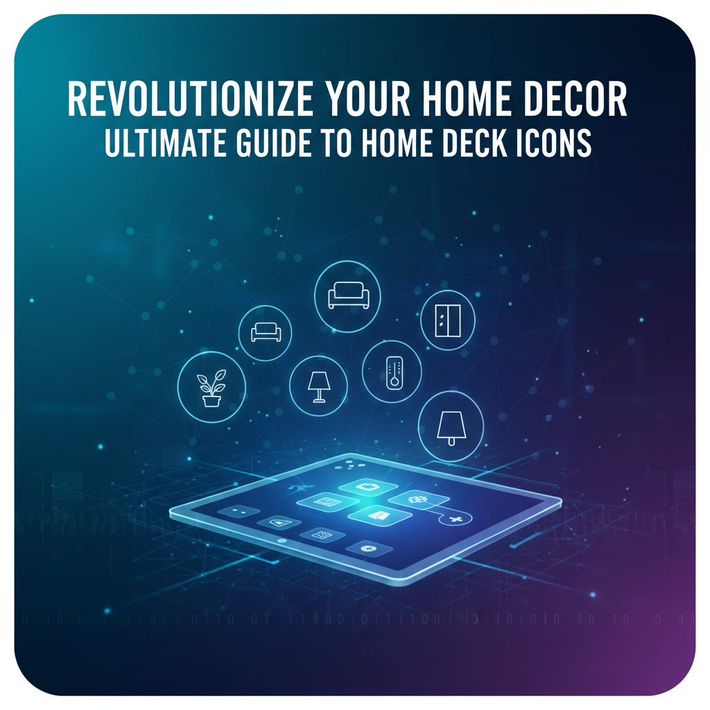 Revolutionize Your Home Decor: Ultimate Guide to Home Deck Icons