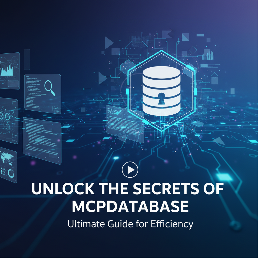 Unlock the Secrets of MCPDatabase: Ultimate Guide for Efficiency