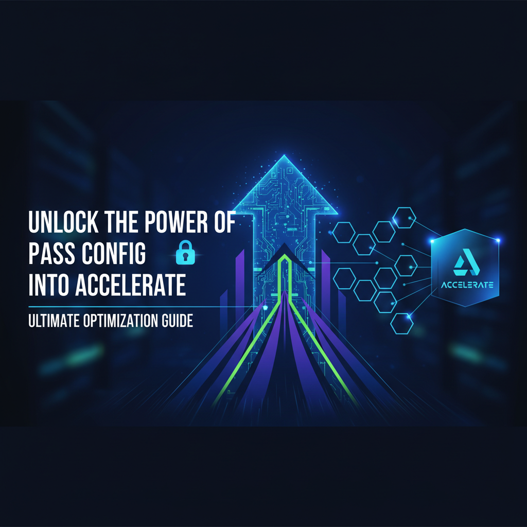 Unlock the Power of Pass Config into Accelerate: Ultimate Optimization Guide