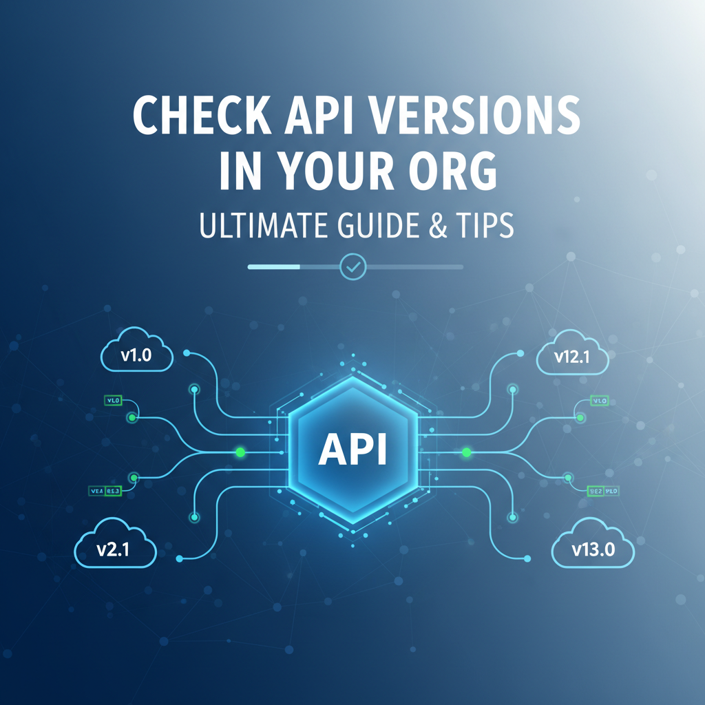 Check API Versions in Your Org: Ultimate Guide & Tips