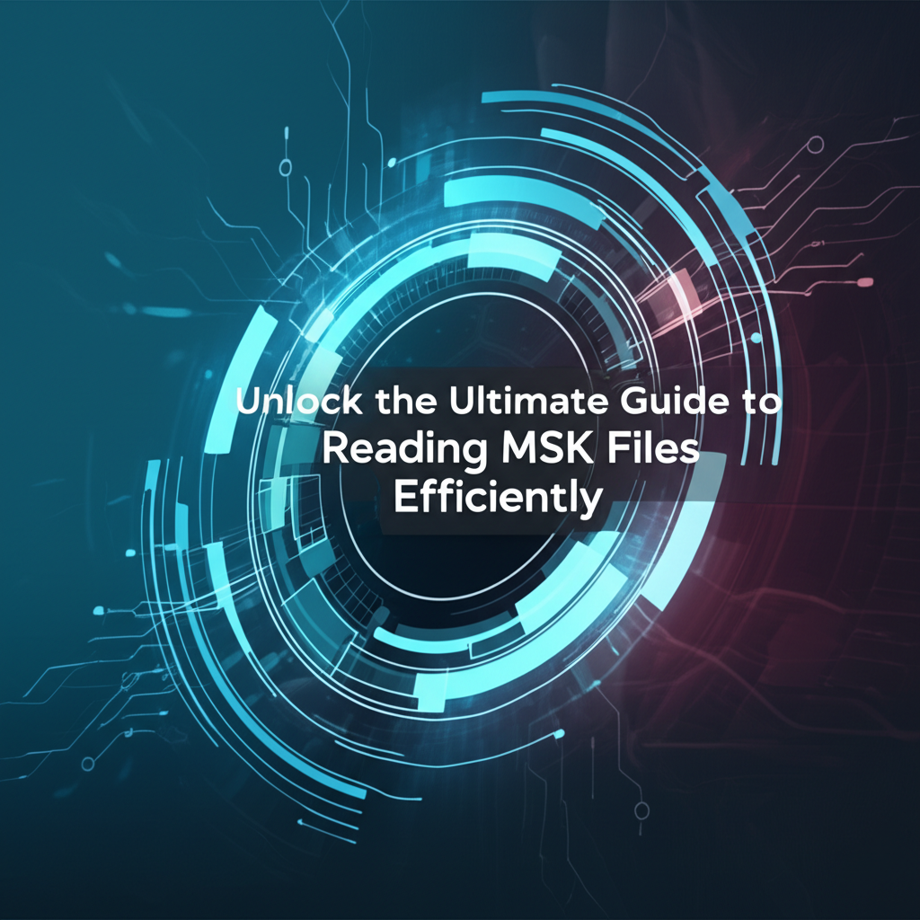 Unlock the Ultimate Guide to Reading MSK Files Efficiently