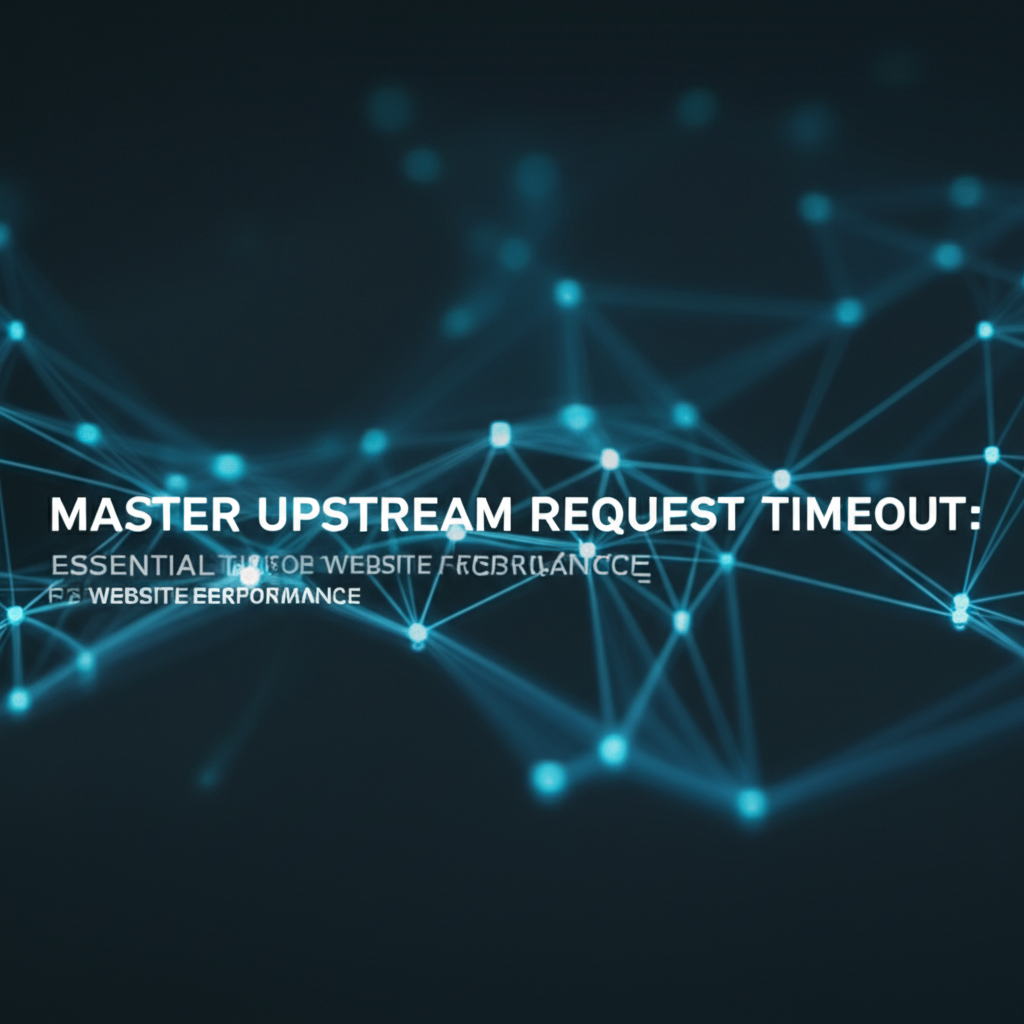 Master Upstream Request Timeout: Essential Tips for Website Performance