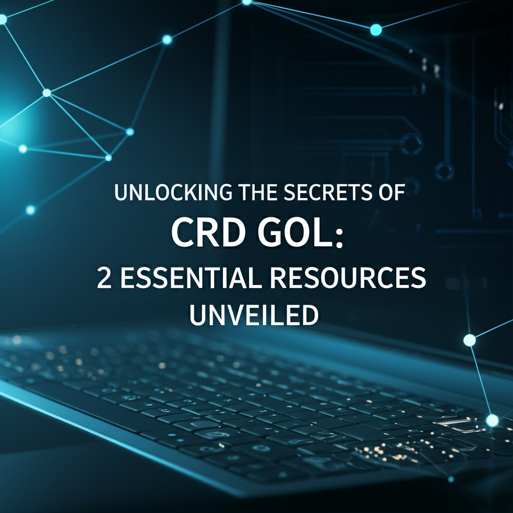 Unlocking the Secrets of CRD Gol: 2 Essential Resources Unveiled