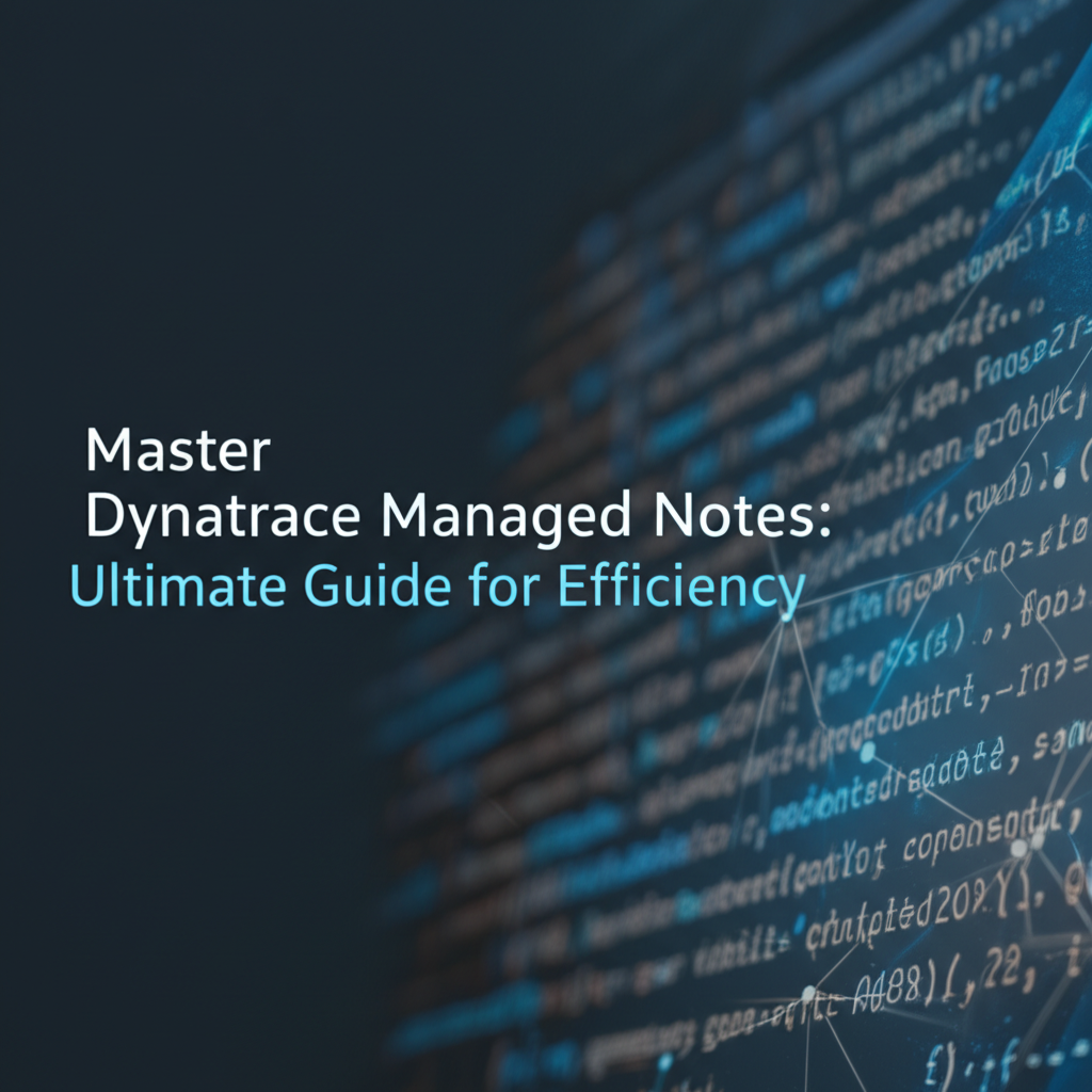 Master Dynatrace Managed Release Notes: Ultimate Guide for Efficiency