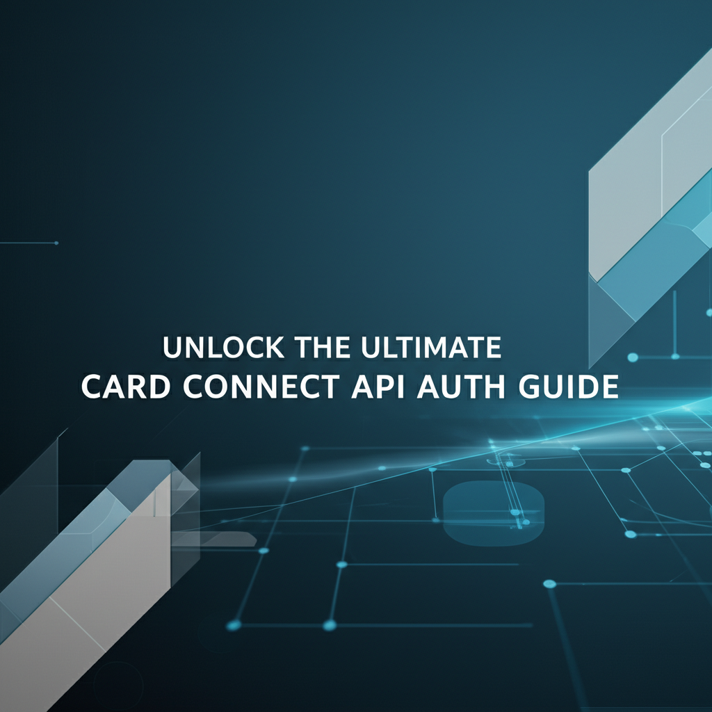 Unlock the Ultimate Card Connect API Auth Guide