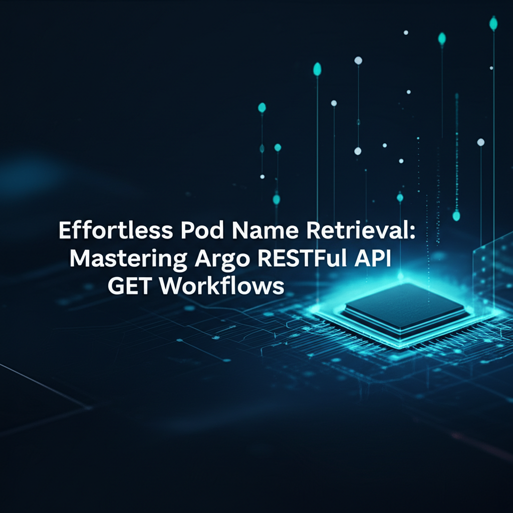 Effortless Pod Name Retrieval: Mastering Argo RESTful API GET Workflows